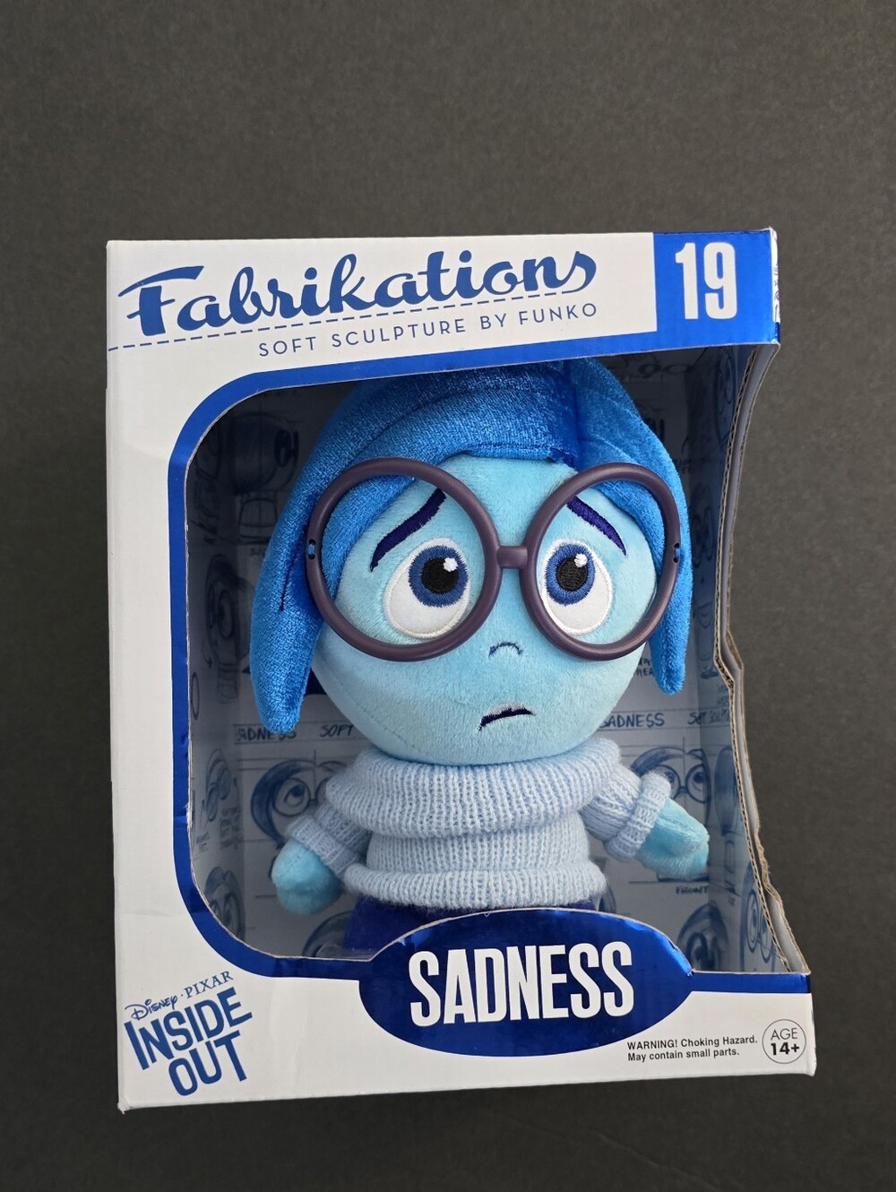 Fabrikations Soft Sculpture By Funko Disney Pixar Inside Out Sadness #19